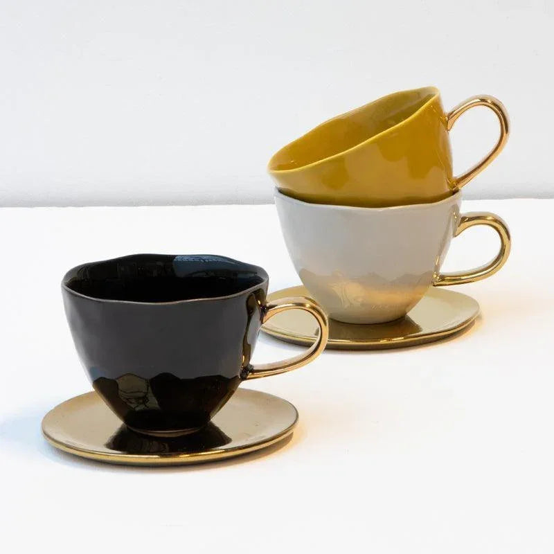 Urban Nature Culture | Good Morning Kopje Cappuccino / Tea Ø11 cm - Black
