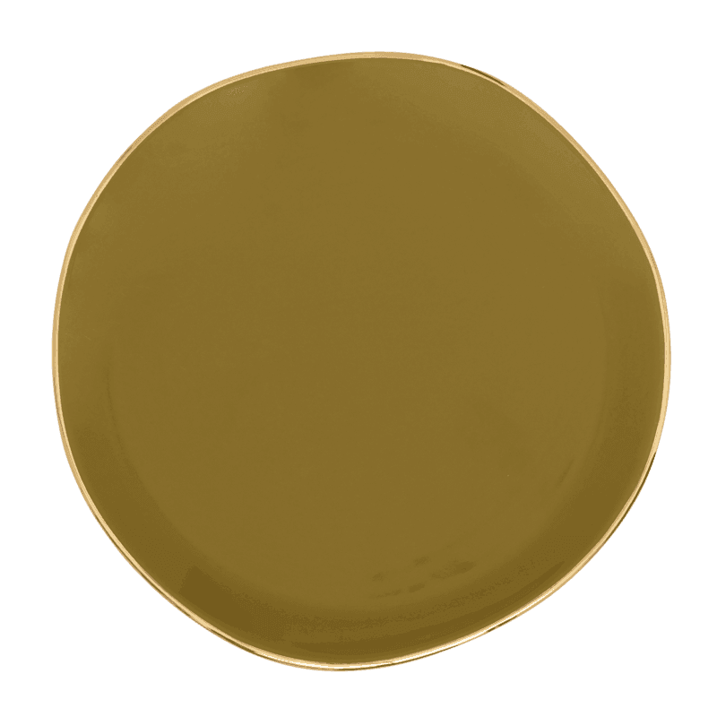 Urban Nature Culture | Good Morning bord Ø17 cm - Amber Green