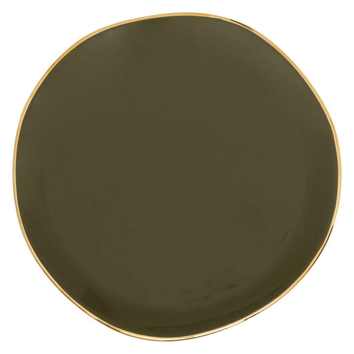 Urban Nature Culture | Good Morning bord Ø17 cm - Fir Green