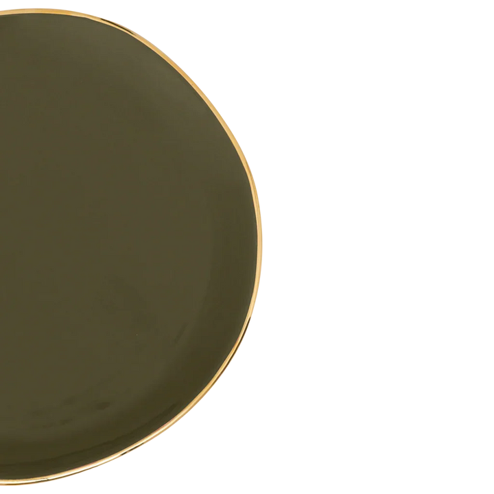 Urban Nature Culture | Good Morning bord Ø17 cm - Fir Green