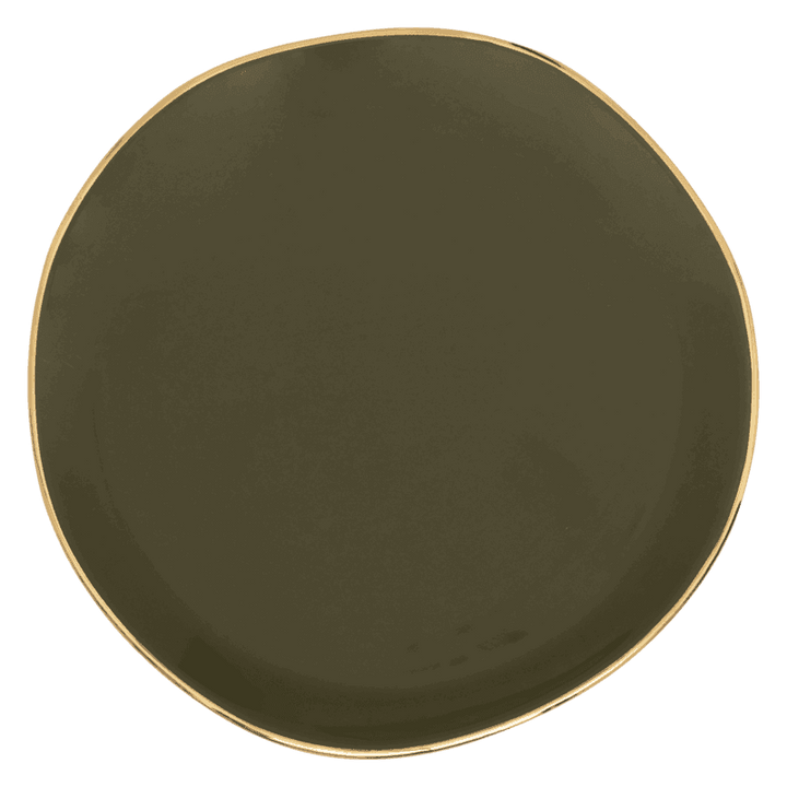 Urban Nature Culture | Good Morning bord Ø17 cm - Fir Green