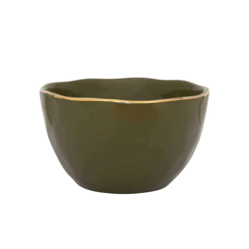 Urban Nature Culture | Good Morning kom Ø14 cm - Fir Green