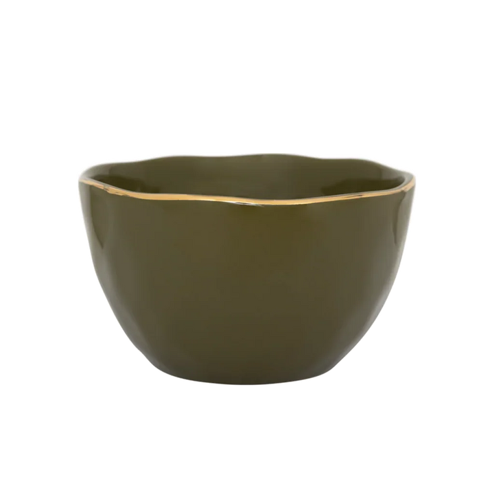 Urban Nature Culture | Good Morning kom Ø14 cm - Fir Green