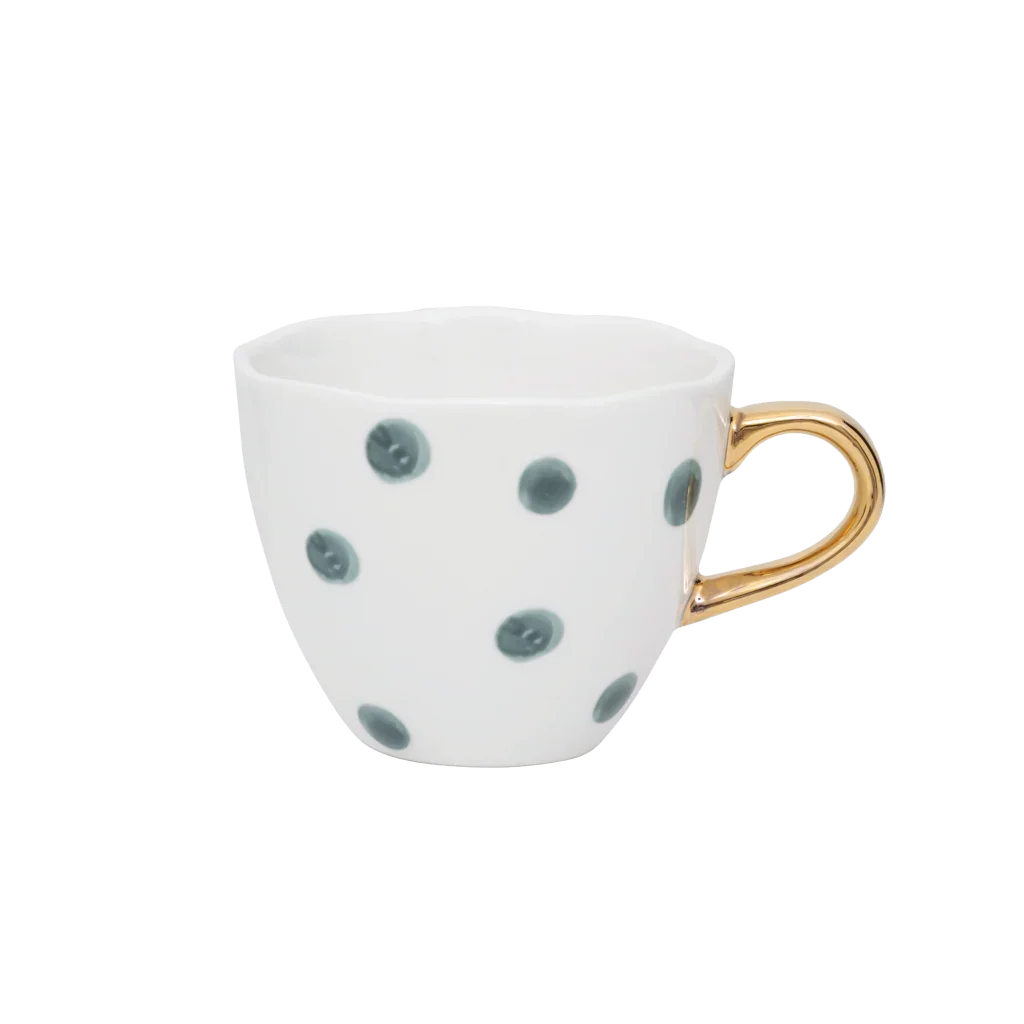 Urban Nature Culture | Good Morning kopje Coffee Ø8 cm - Blue Green White
