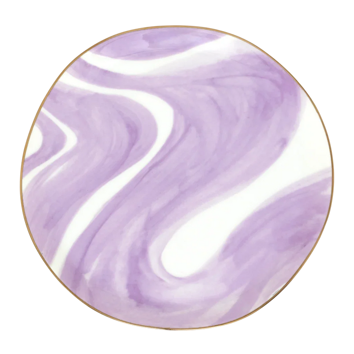 Urban Nature Culture | Good Morning bord Ø17 cm - Emerald Violet