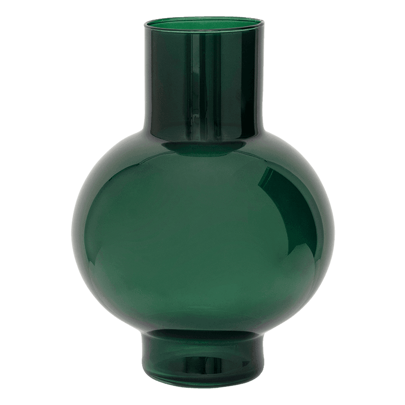 Urban Nature Culture | Vaas gerecycled glas Tummy A Duck Green