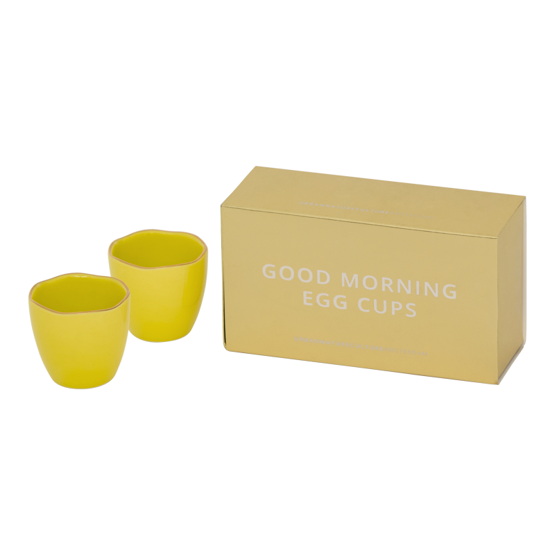 Urban Nature Culture | Good Morning eierdop Limelight (set van 2)