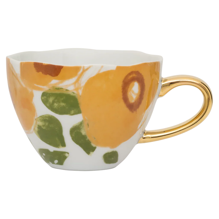 Urban Nature Culture | Good Morning kopje Cappuccino/Thee Floral Art, Caramel