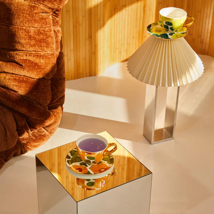 Urban Nature Culture | Good Morning kopje Cappuccino/Tea Floral Art, Caramel