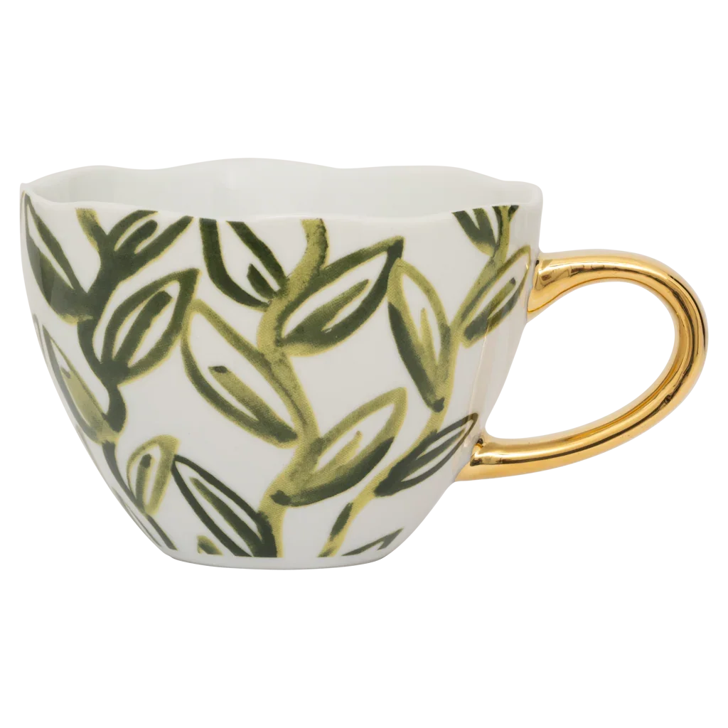 Urban Nature Culture | Good Morning kopje Cappuccino/Thee Leaves, Evergreen Sprig