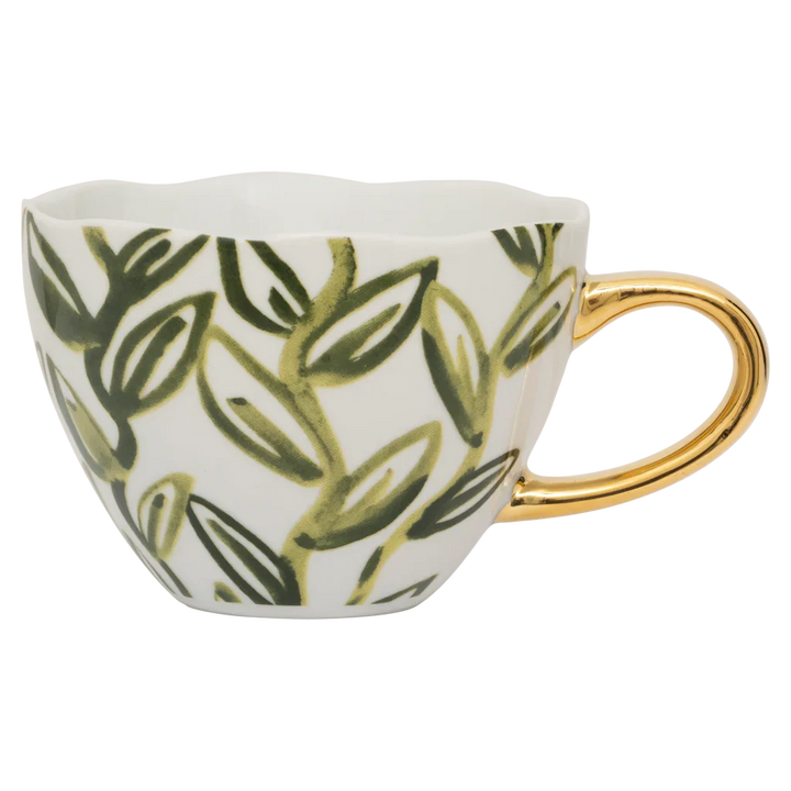 Urban Nature Culture | Good Morning kopje Cappuccino/Thee Leaves, Evergreen Sprig