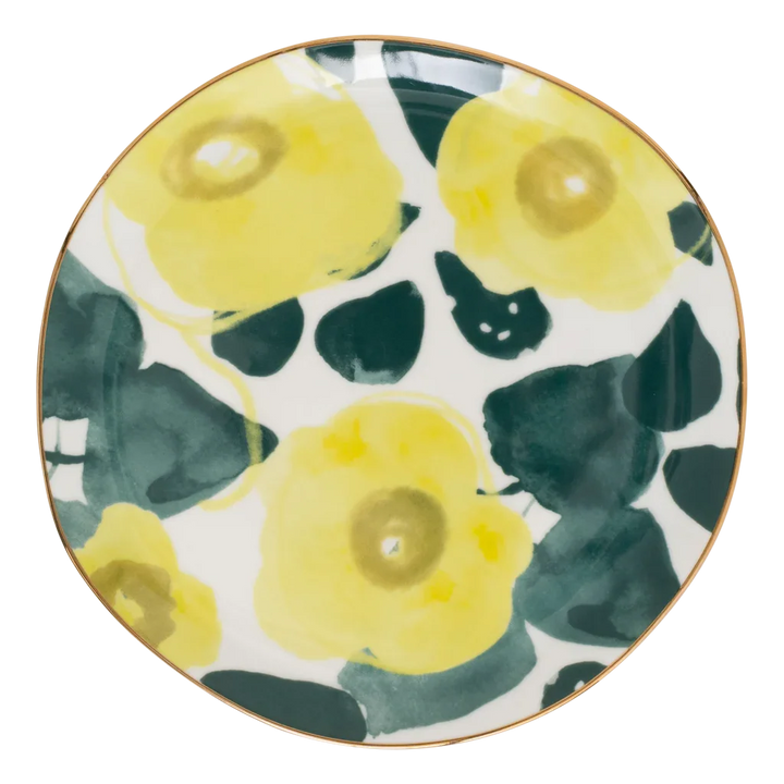 Urban Nature Culture | Good Morning bord Floral Art Limelight, Ø17 cm
