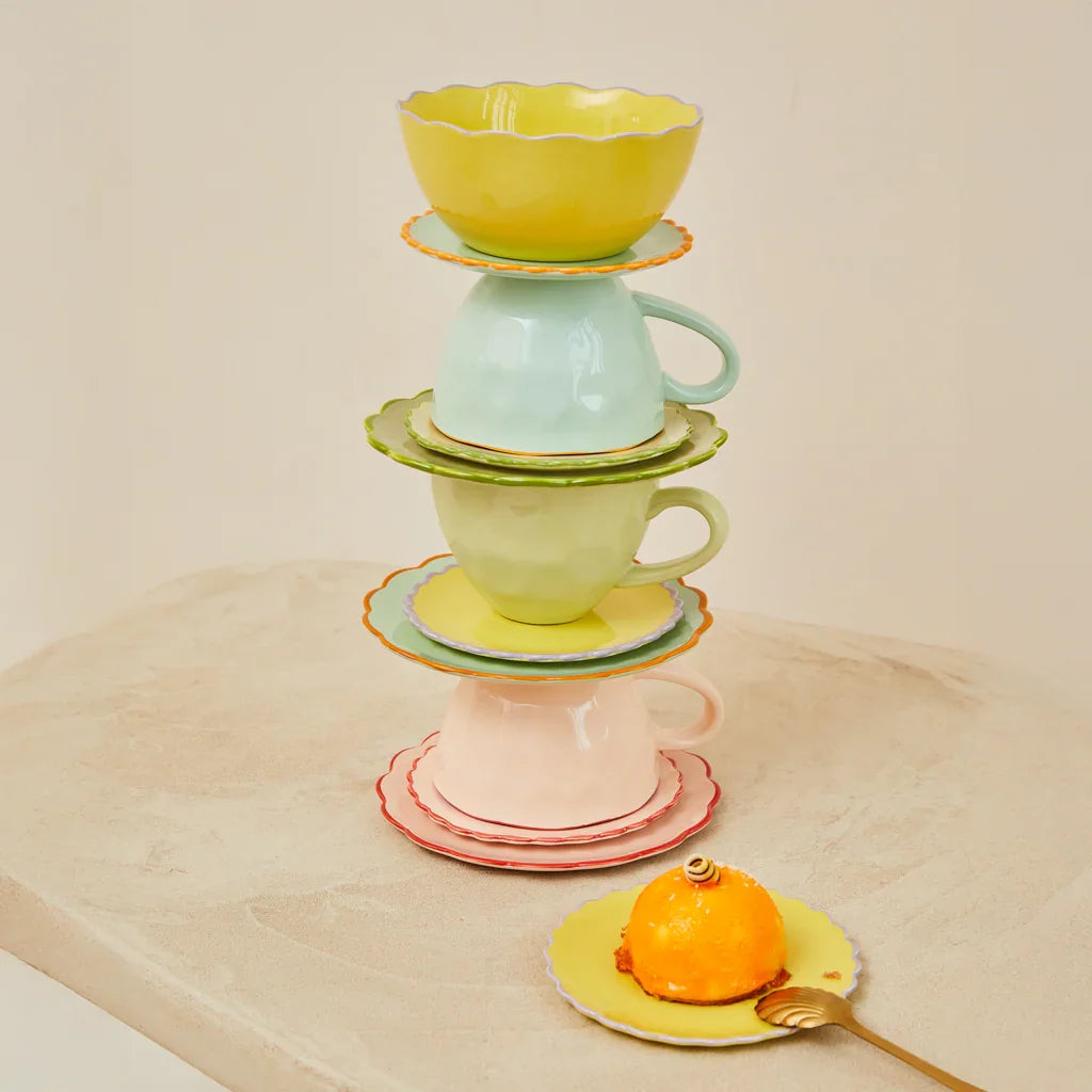Urban Nature Culture | Good Morning kom sculpted pale Green