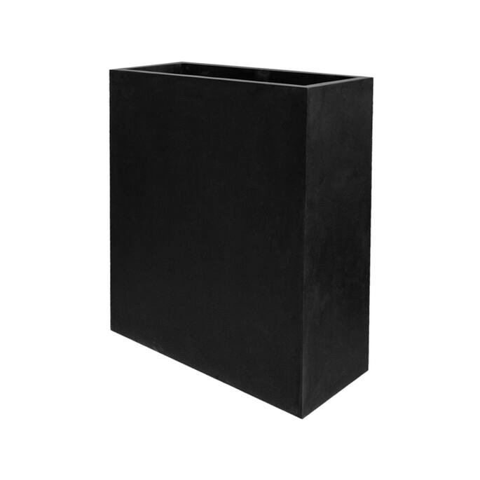 Pottery Pots - Bloempot Jort Slim high XL, Zwart 91x36 cm