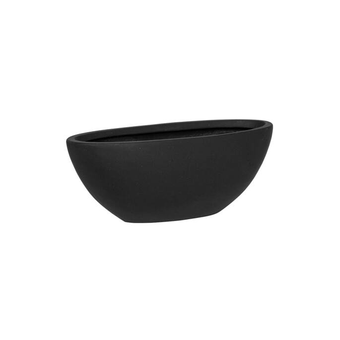 Pottery Pots - Bloempot Dorant S, Zwart 43x18 cm