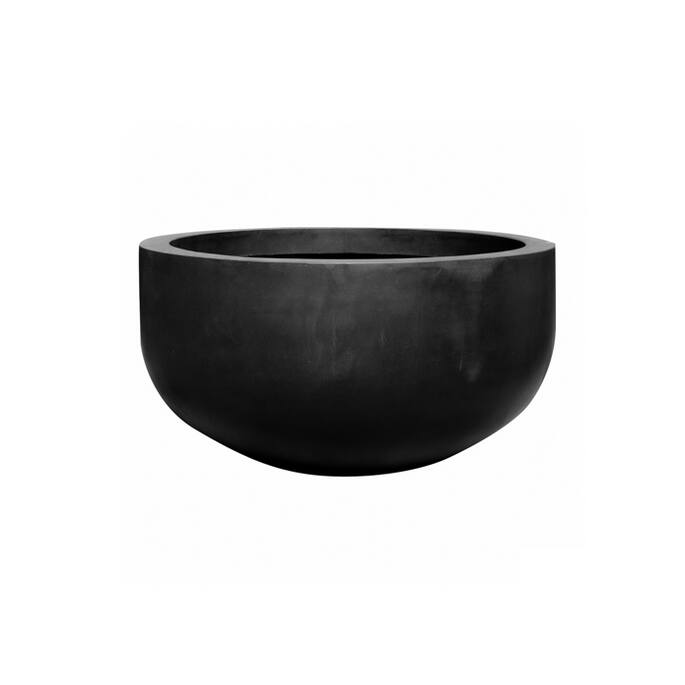 Pottery Pots - Bloempot City bowl M, Zwart Ø110 cm
