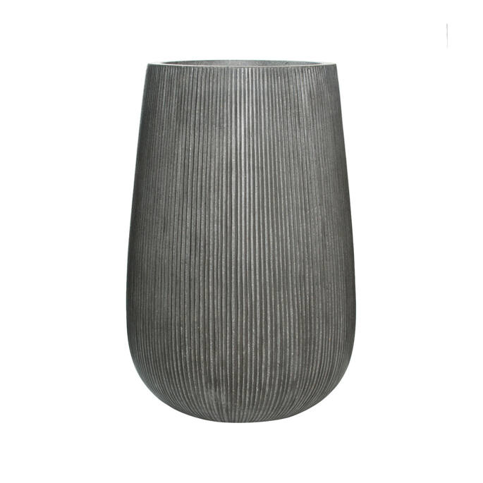 Pottery Pots - Bloempot Patt high S, Donkergrijs Ø29 cm