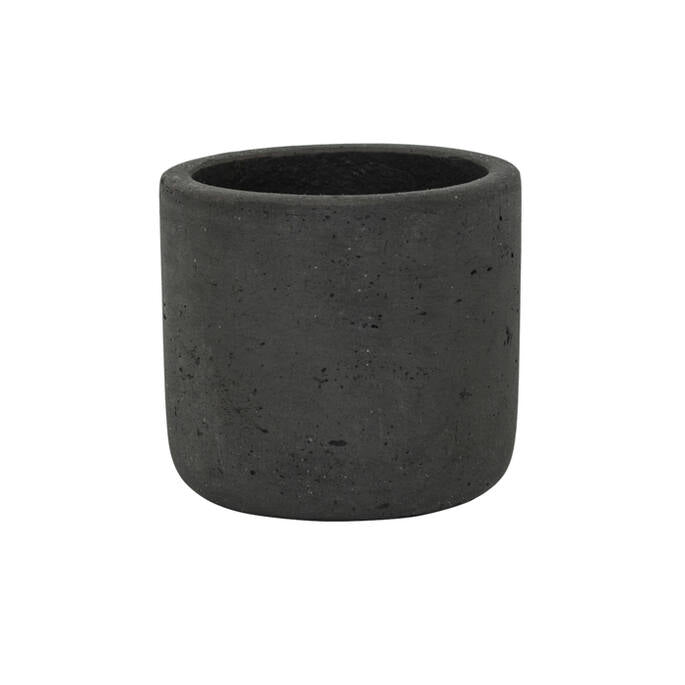 Pottery Pots - Bloempot Charlie XXXS, Black Washed Ø8,5 cm