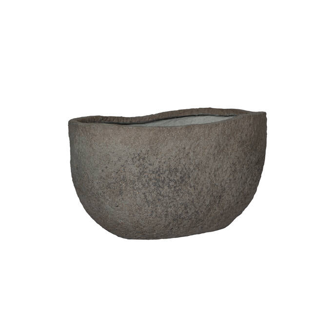 Pottery Pots - Bloempot Mt. Hunter L, Diorite Grey 80x47 cm