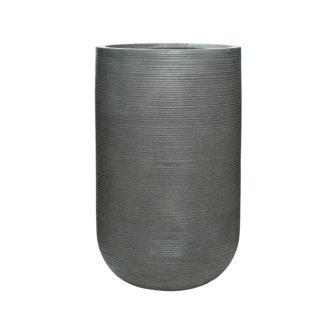 Pottery Pots - Bloempot Cody high L, Donkergrijs Ø42 cm