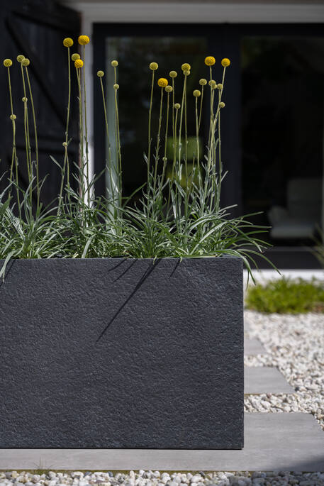 Pottery Pots - Bloempot Jort L, Midnight Black 95x38 cm