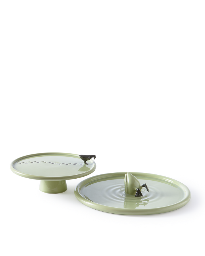 Polspotten - Bord Duck Groen L