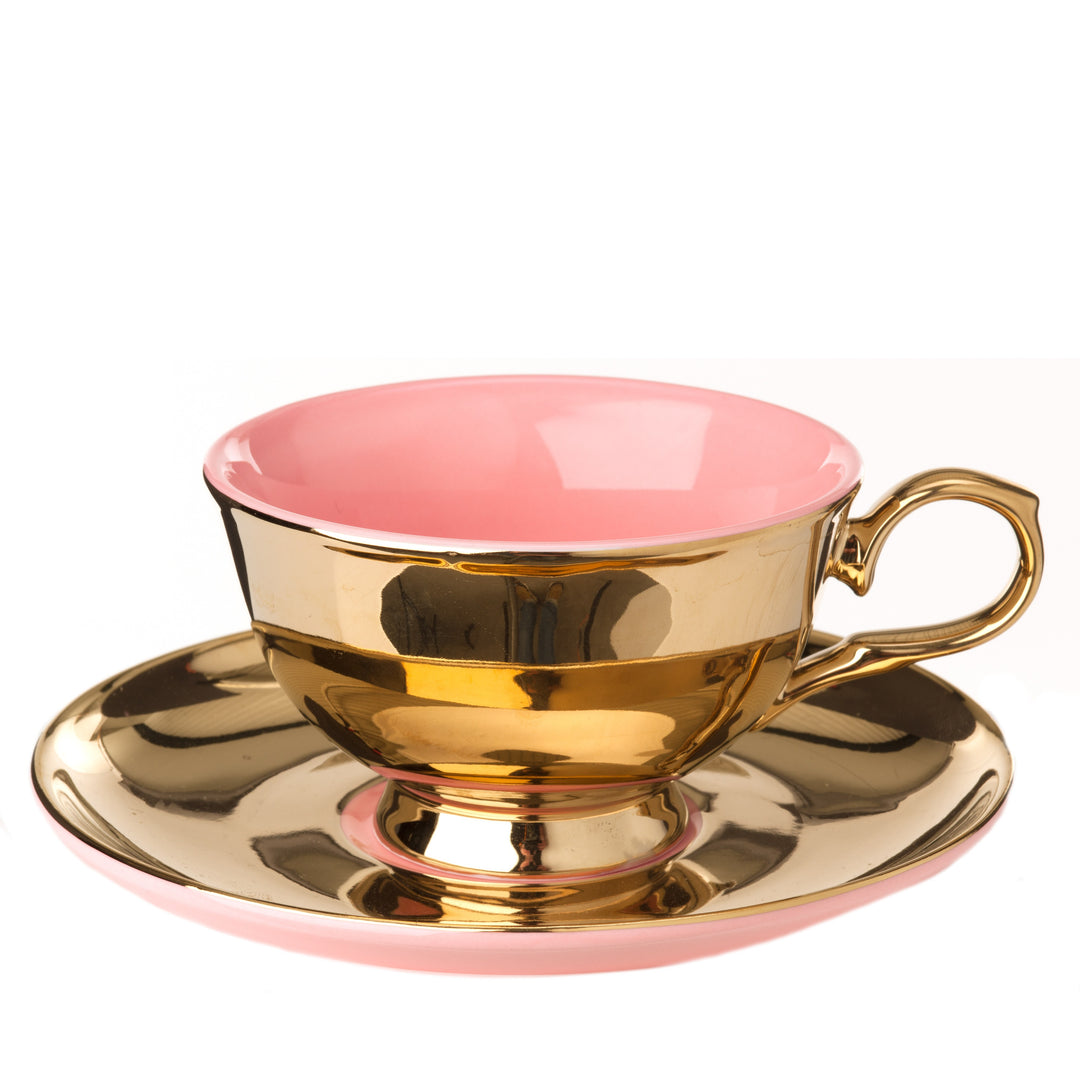 Polspotten - Theeservies Legacy Goud (set van 4)