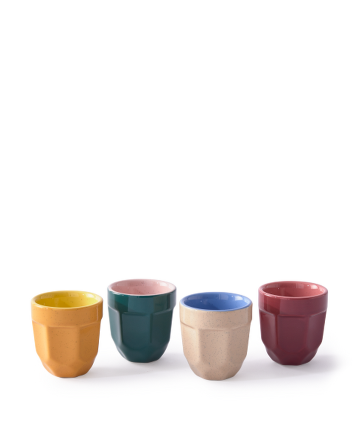 Polspotten - Espressokopje Lamarzocco Multicolor (set van 4)