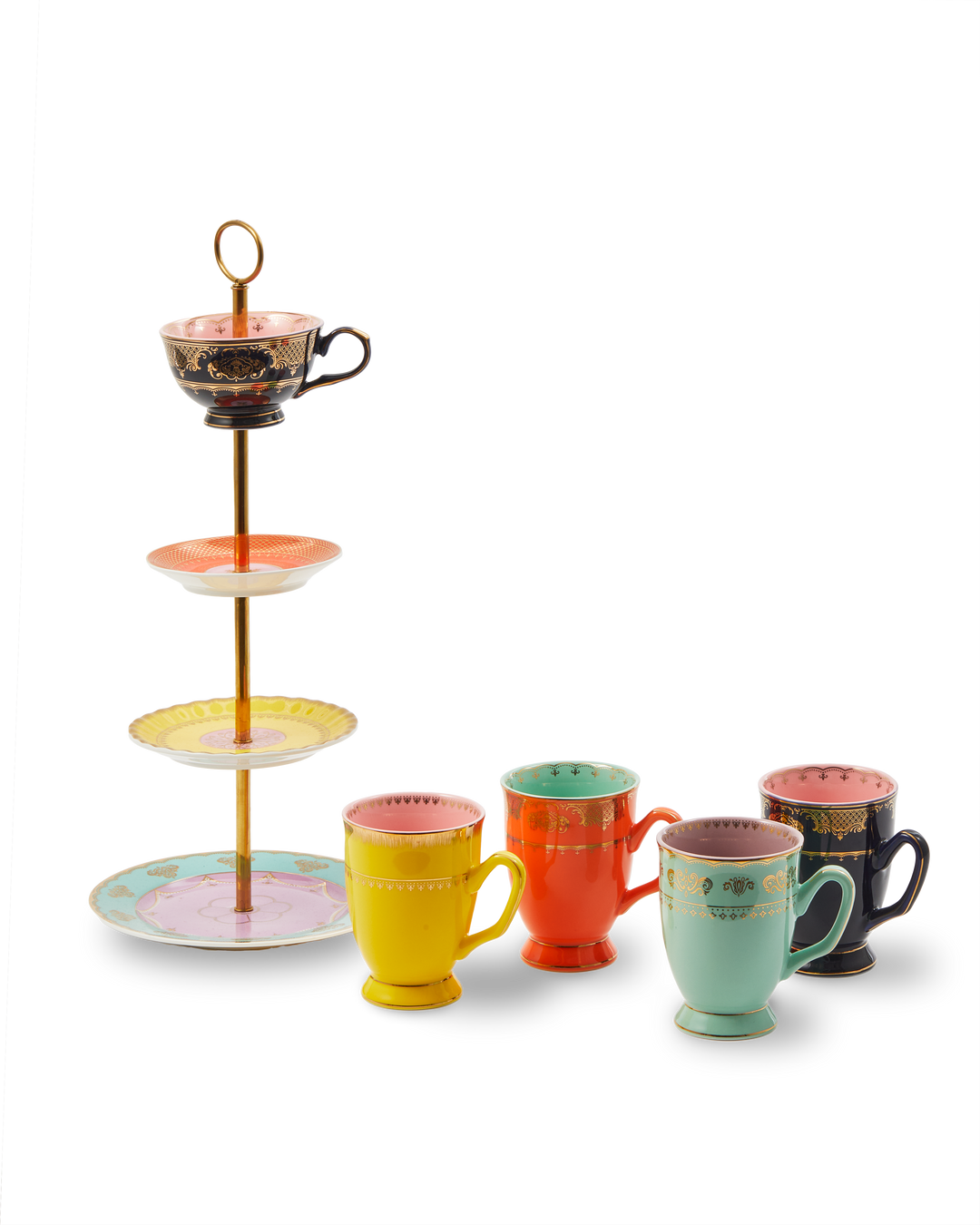Polspotten - High tea-set Grandpa