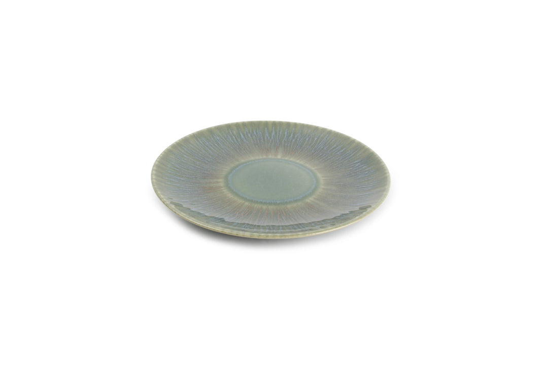 ONA - Plat bord 21cm groen Luce - Set van 4