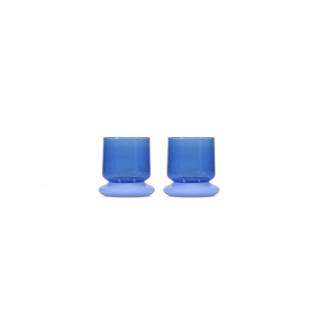 ONA - Glas 22cl neptune Blauw Marlo - set van 2