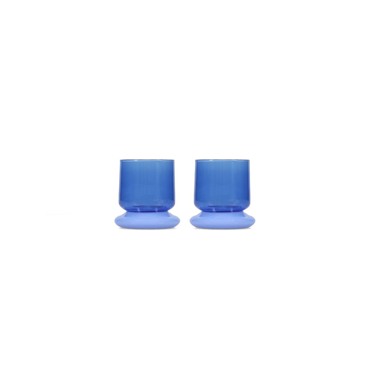 ONA - Glas 22cl neptune Blauw Marlo - set van 2