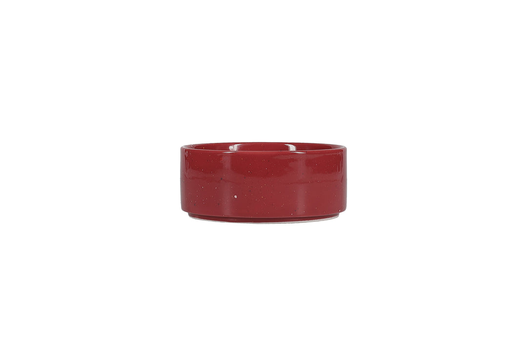ona - Kom 13xH5,5cm burgundy Fika (set van 4)