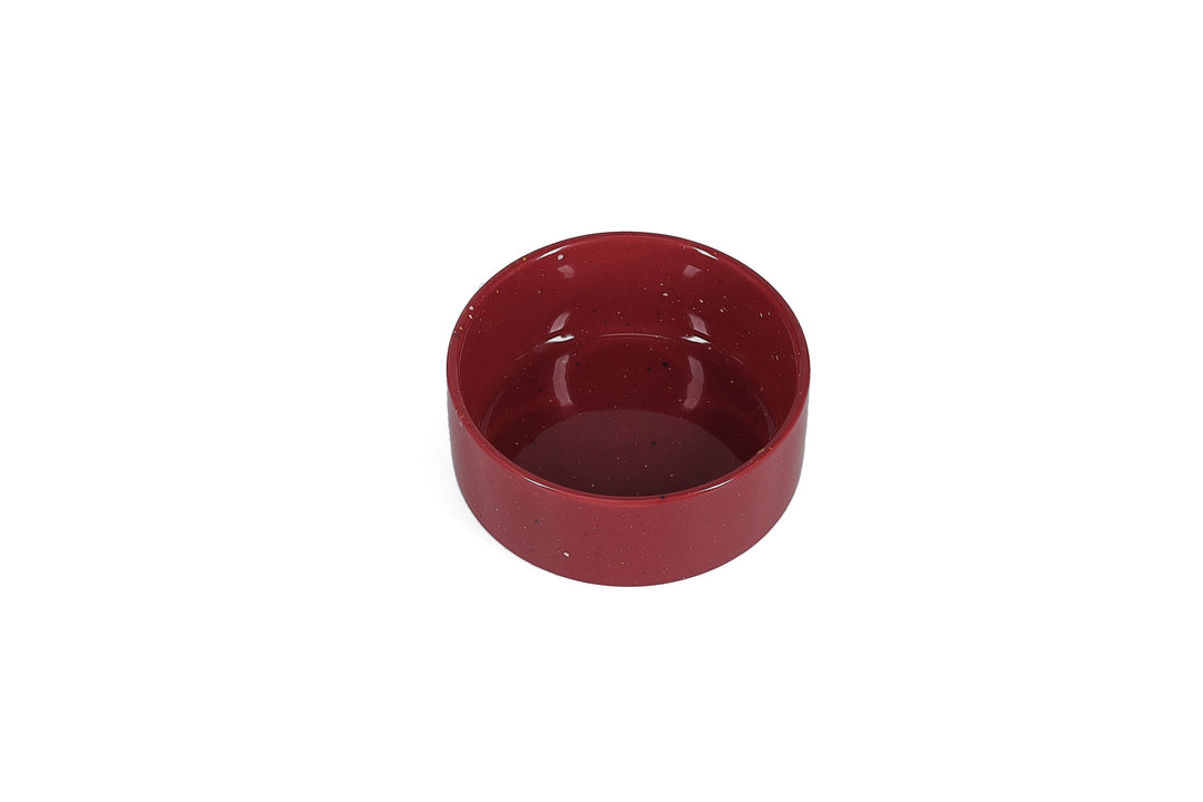 ona - Kom 13xH5,5cm burgundy Fika (set van 4)