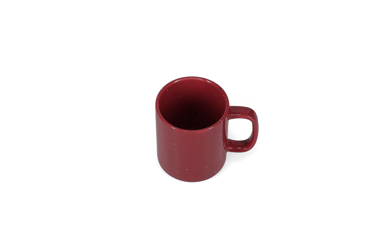 ona - Beker 33cl burgundy Fika (set van 4)