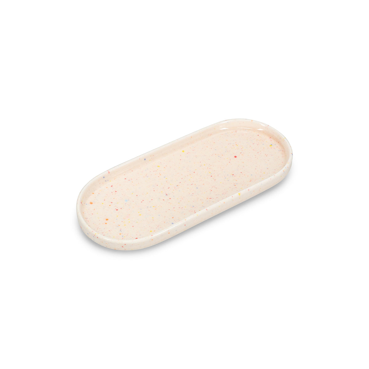 Ona - Serveerschaal 20x9cm beige Fika - Set van 4