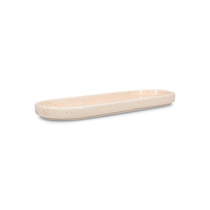 Ona - Serveerschaal 28,5x10cm beige Fika - Set van 4