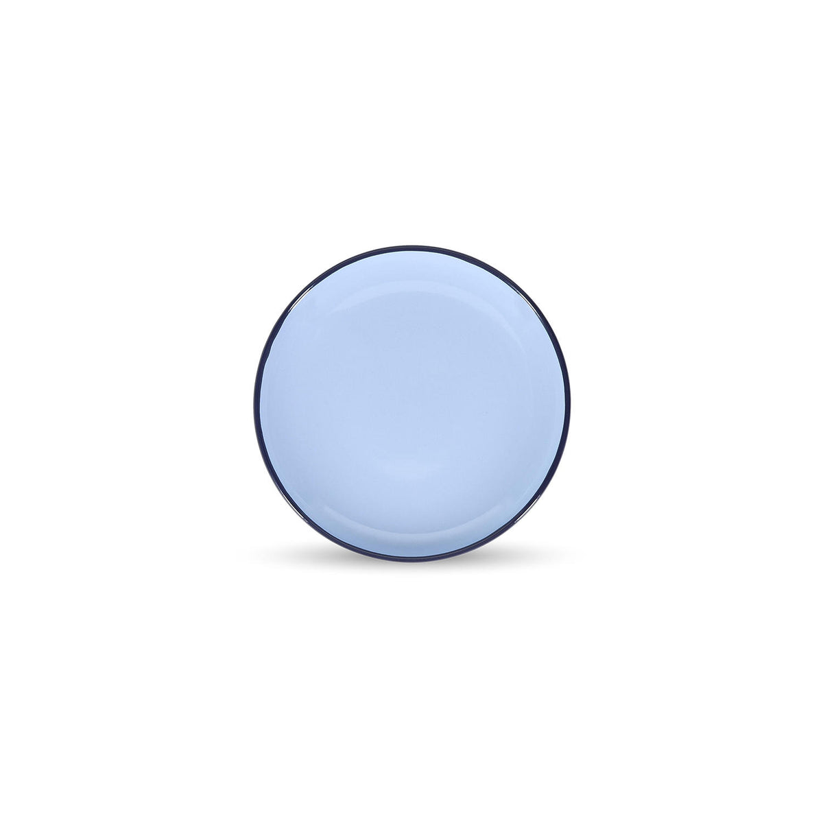 ONA - Plat bord 18xH2,5cm Blauw Duo
