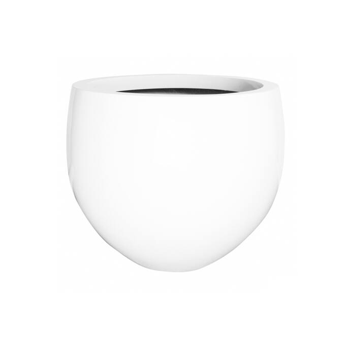 Pottery Pots - Bloempot Jumbo Orb M, Glanzend Wit Ø110 cm