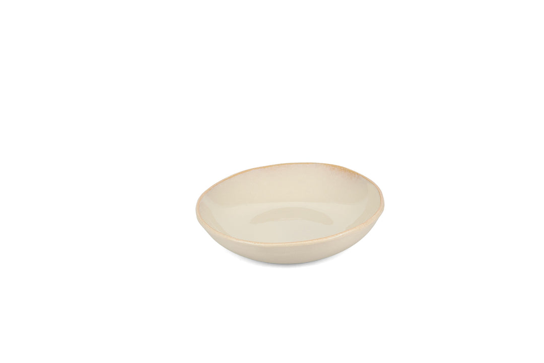 Atelier Europe - Kom 24,5xH6cm sand Saudade - Set van 2