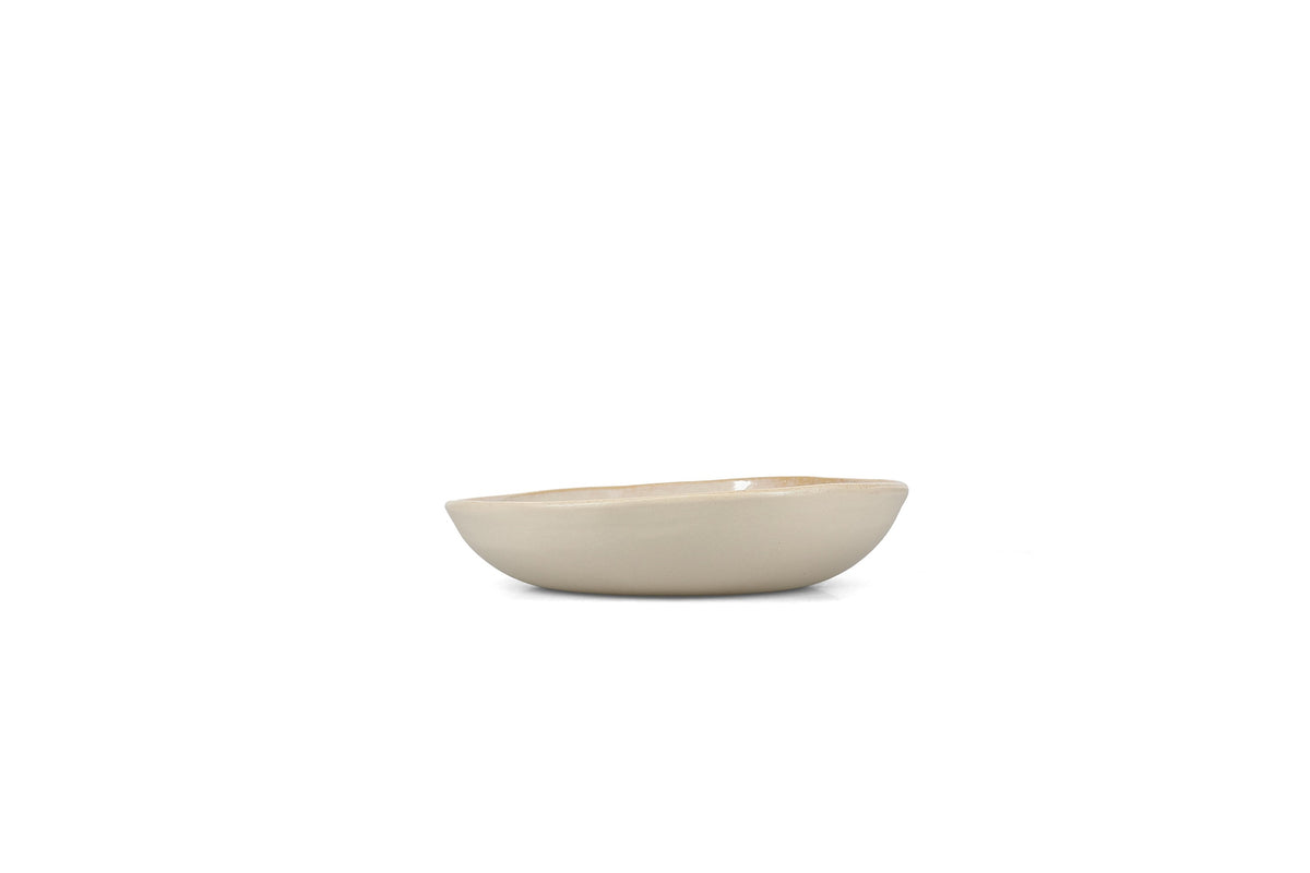 Atelier Europe - Kom 24,5xH6cm sand Saudade - Set van 2