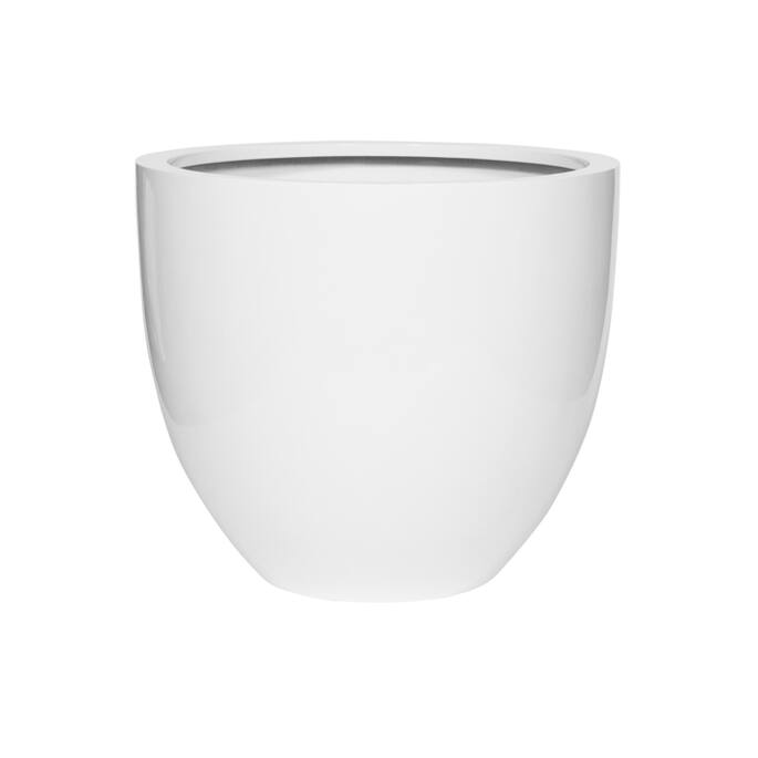 Pottery Pots - Bloempot Jesslyn M, Glanzend Wit Ø60 cm