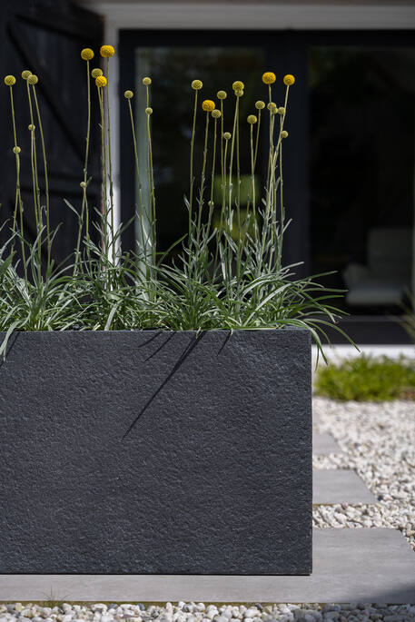 Pottery Pots - Bloempot Jort S, Midnight Black 80x30 cm