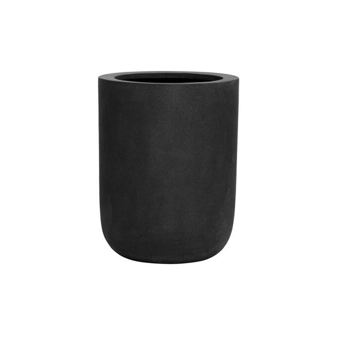 Pottery Pots - Bloempot Dice L, Zwart Ø34 cm