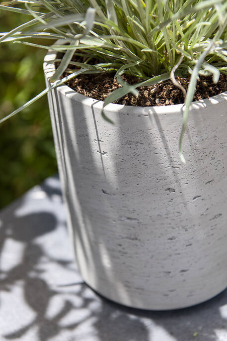 Pottery Pots - Bloempot Max S, Grey Washed Ø30 cm