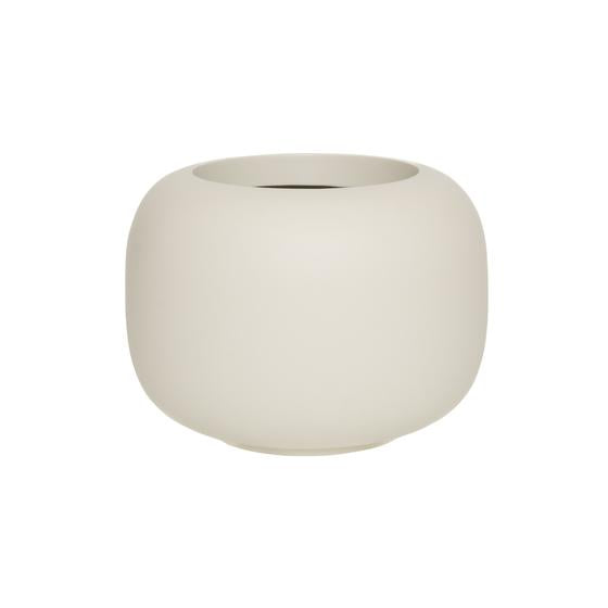 Pottery Pots - Bloempot Sphere Low XS, Silk White Ø34,6 cm