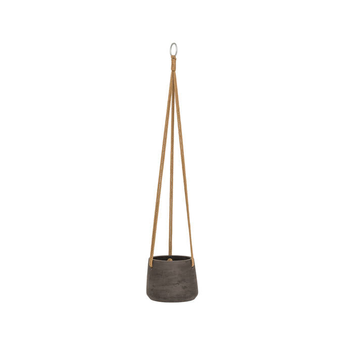 Pottery Pots - Bloempot Patt S (hanging) Black Washed, Black Washed Ø13,5 cm