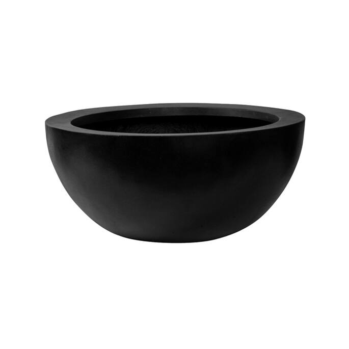 Pottery Pots - Bloempot Vic Bowl M, Zwart Ø50 cm