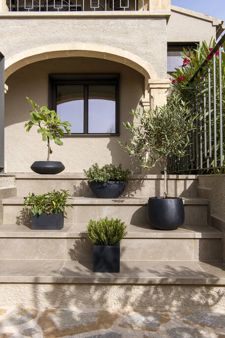 Pottery Pots - Bloempot Dorant XS, Zwart 32x13,5 cm