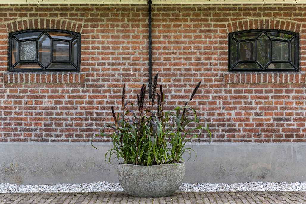 Pottery Pots - Bloempot Mt. Hunter L, Diorite Grey 80x47 cm
